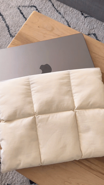 Premium Puffy Laptop Sleeve