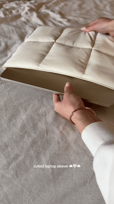 Premium Puffy Laptop Sleeve